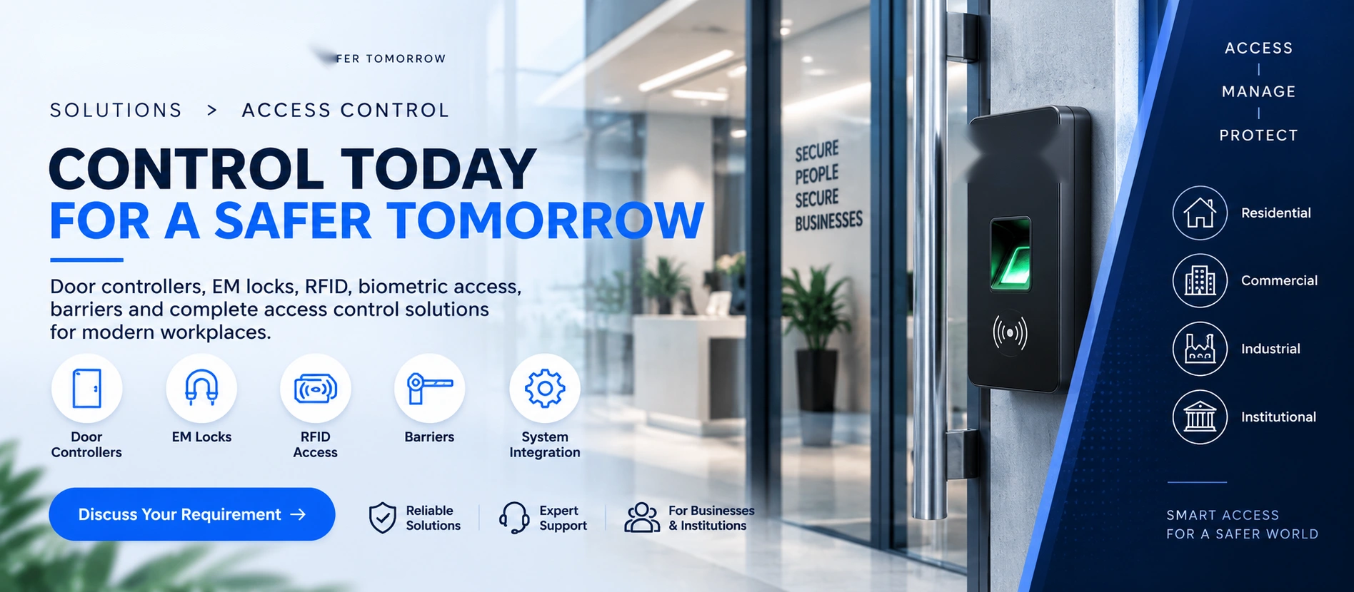 Access Control solution banner