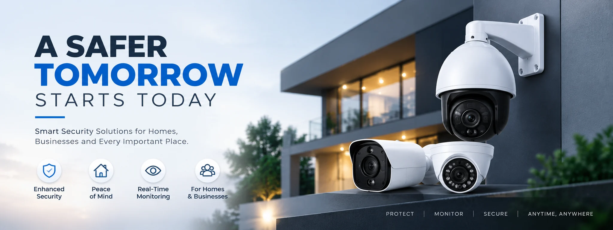 Smart security solutions for homes and businesses
