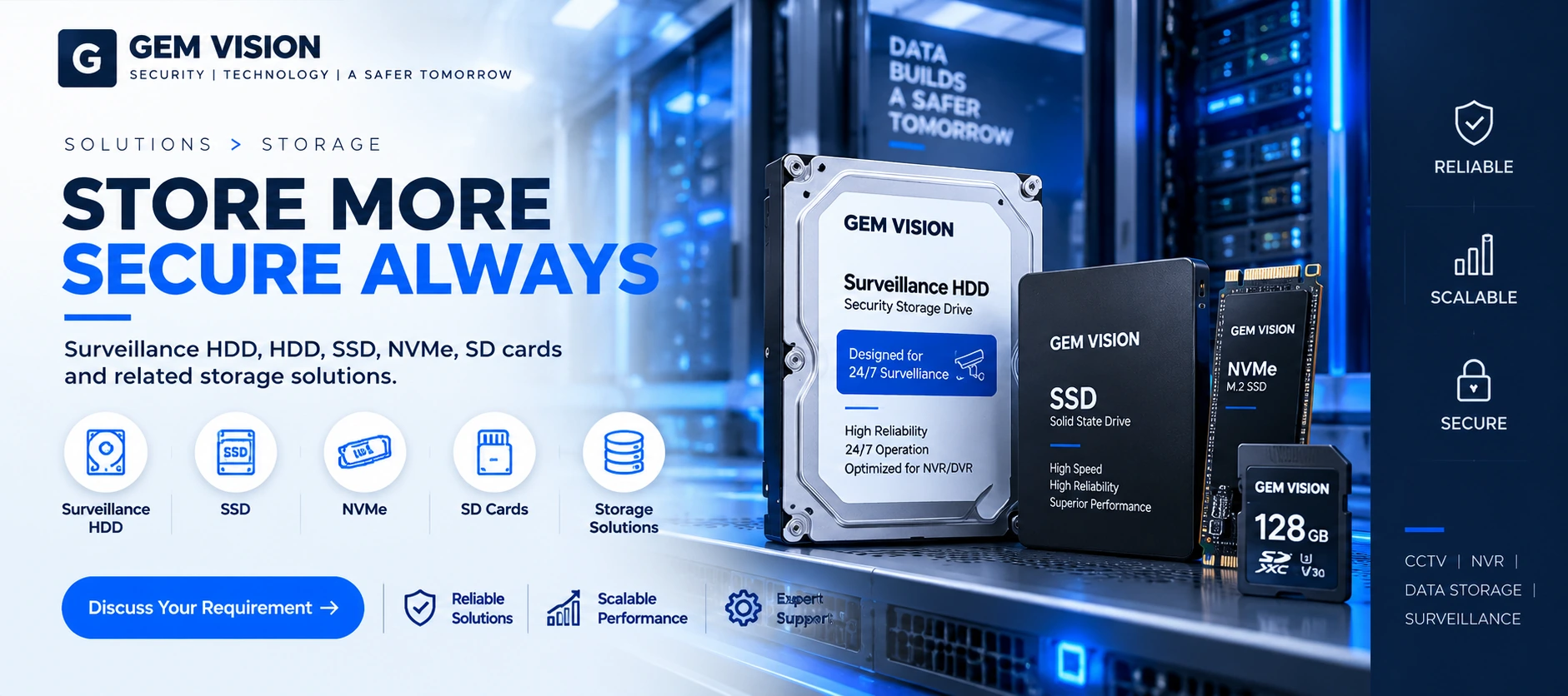 Storage solution banner